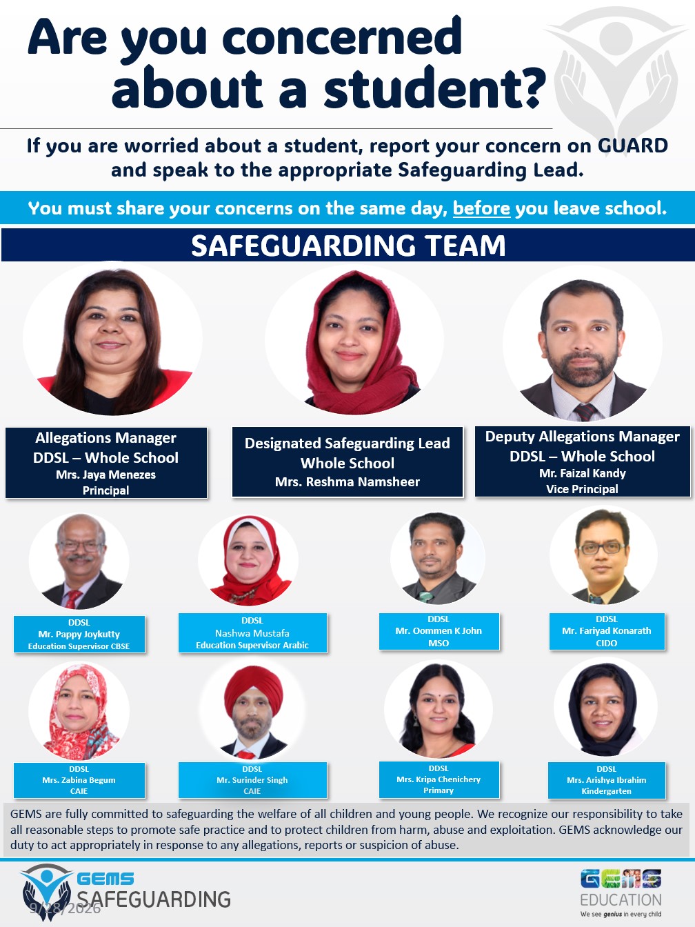 Safeguarding Poster